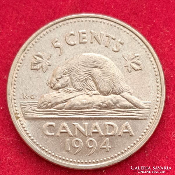 1994. Canada 5 cents (681)