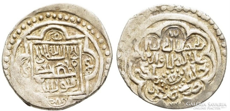 Middle Ages, Anatolia 1366-1380 ali beg silver akce Eretnid dynasty