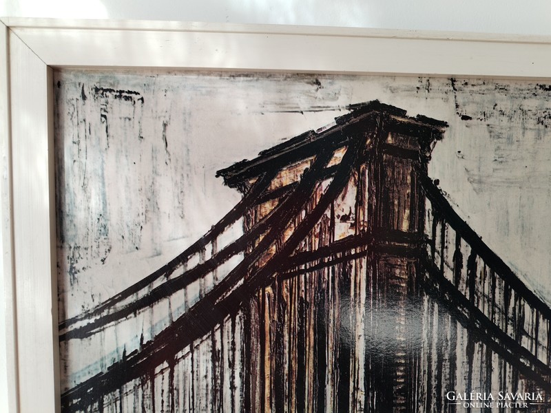 Bernard Buffet - Brooklyn Bridge/ litografiai nyomat
