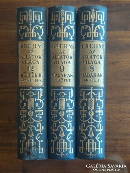 Alfred Brehm, The World of Animals, complete 1-19. Volume