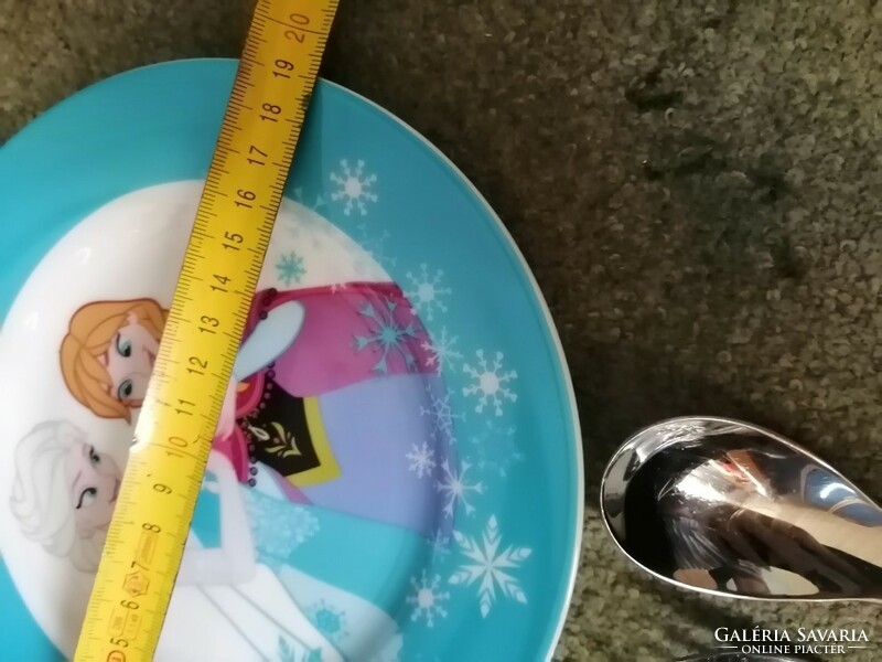 Wmf ice magic walt disney children's plate+cutlery set