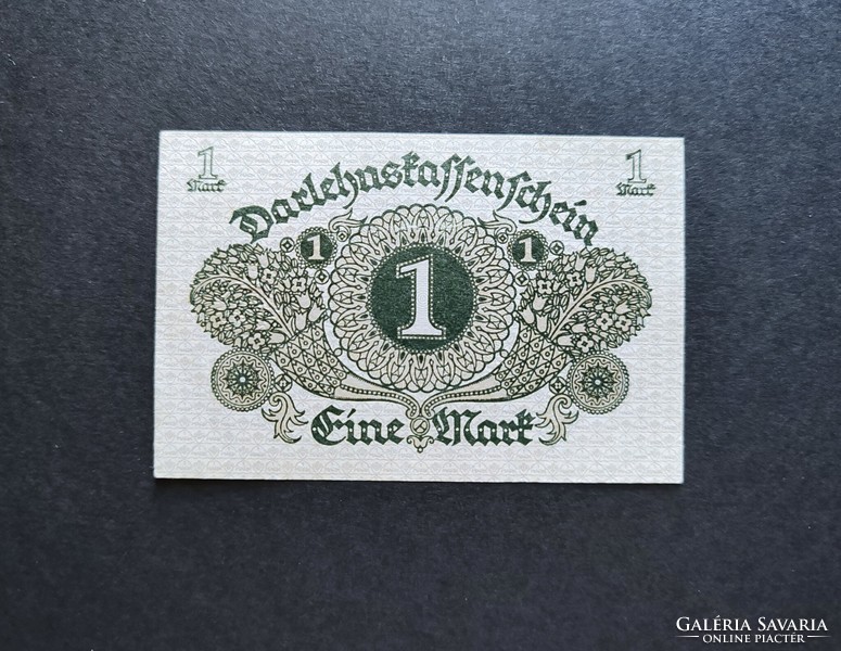 Germany 1 mark 1920, aunc