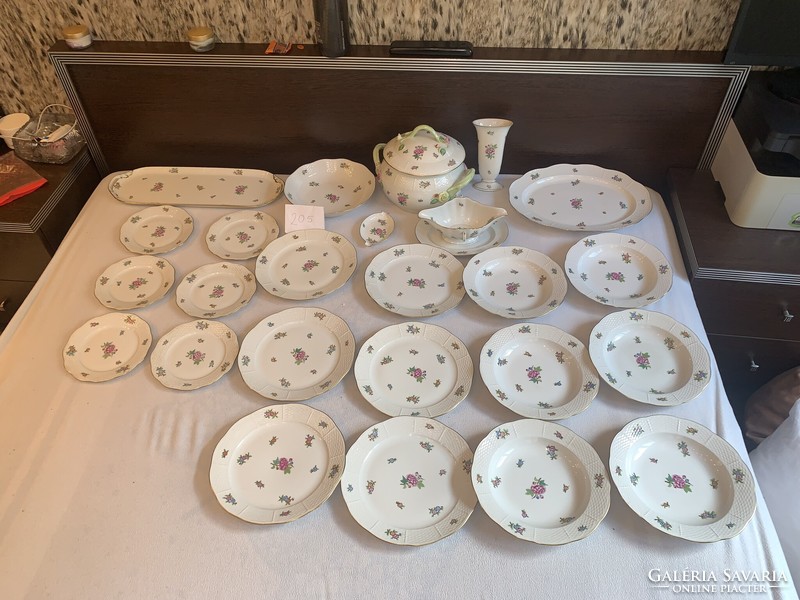 Herend Eton pattern dinner set for 6 people, in perfect undamaged condition