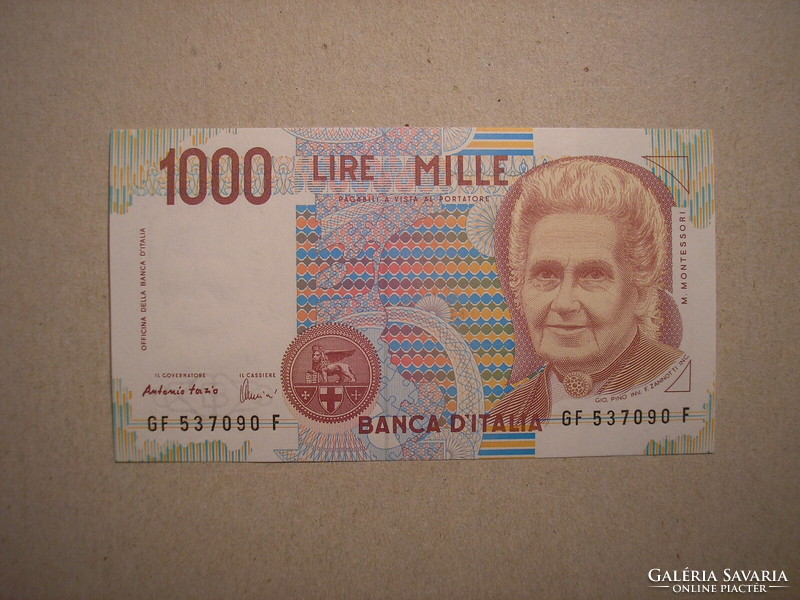 Olaszország-1000 Lira 1990 UNC