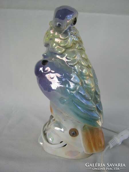 Kakadu porcelain lamp 22 cm