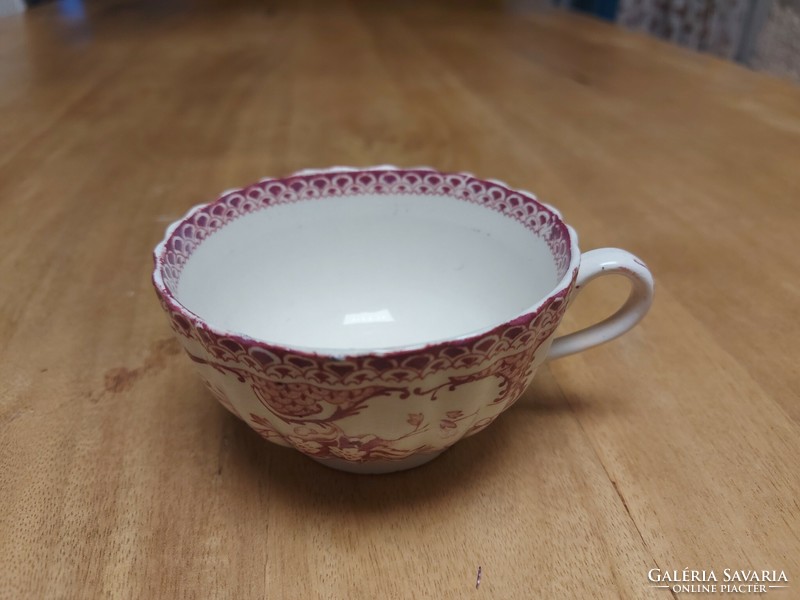 Antique adderly - spring faience tea cup