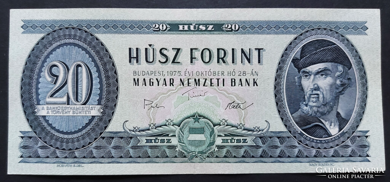 20 Forint 1975, EF