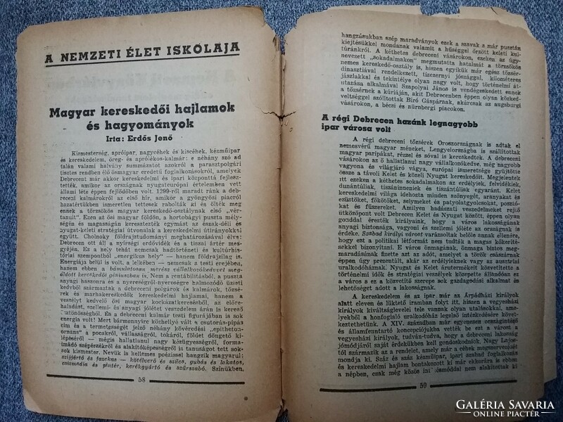 Nemzeti Könyvtár, három füzet (1941)