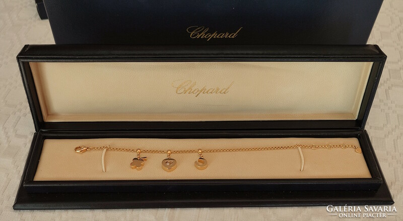 Chopard happy diamonds lucky charm bracelet refurbished