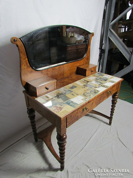 Antique bieder mirror cabinet (restored)