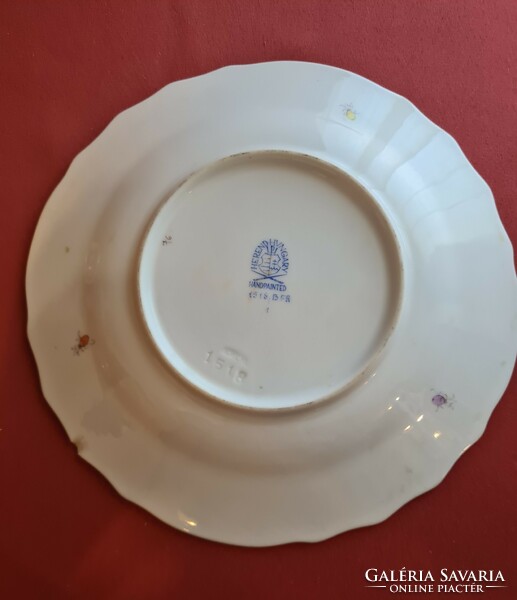 Herend fruit pattern plate