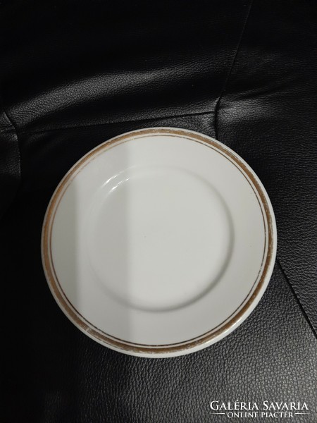Zsolnay plate with gilt edge