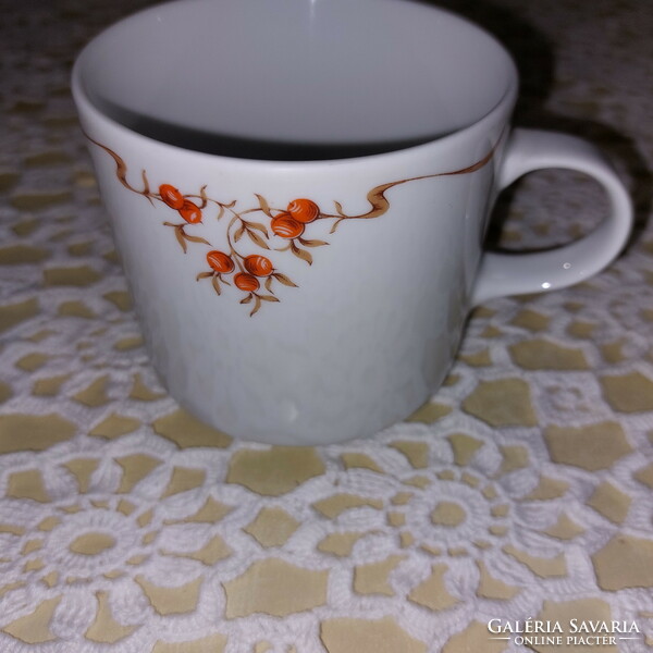 Lowland rosehip patterned mug