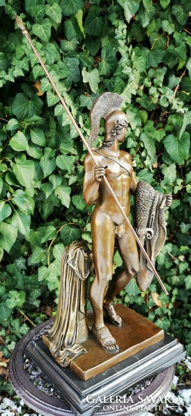 Iaszón, the hero of the golden fleece - mythological bronze statue