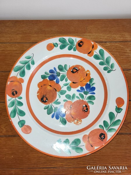 Ceramic wall plate fayencerie wilhelmsburg