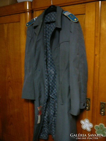 Police balloon jacket with shoulder panels