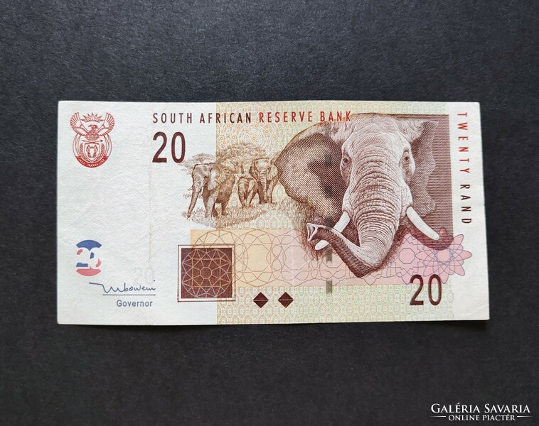 Dél Afrika 20 Rand 1999, VF+