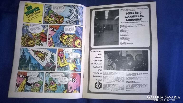 Pajtás newspaper 16/1977. - April 21. - Retro children's weekly