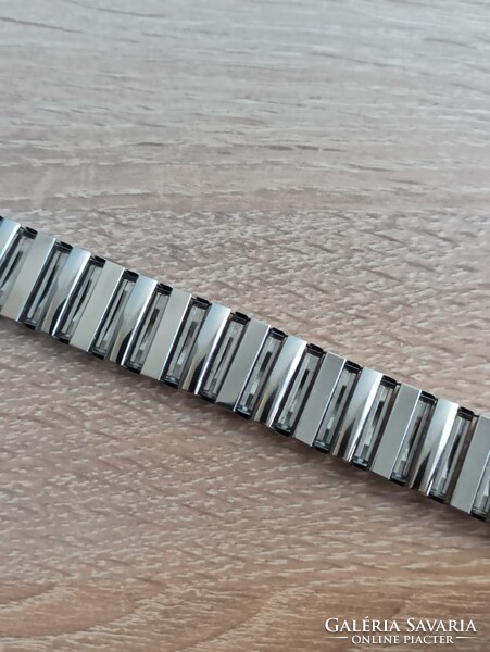 Flexible steel watch strap (17 mm)