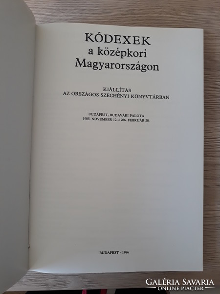 Kódexek a középkori Magyarországon (kiállításkatalógus)