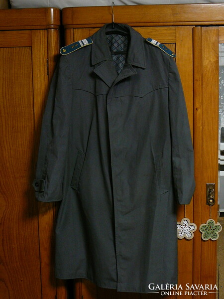 Police balloon jacket with shoulder panels