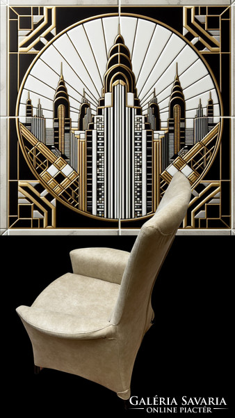 Paolo Piva által tervezett Design WITTMANN Alta fotel új kárpittal
