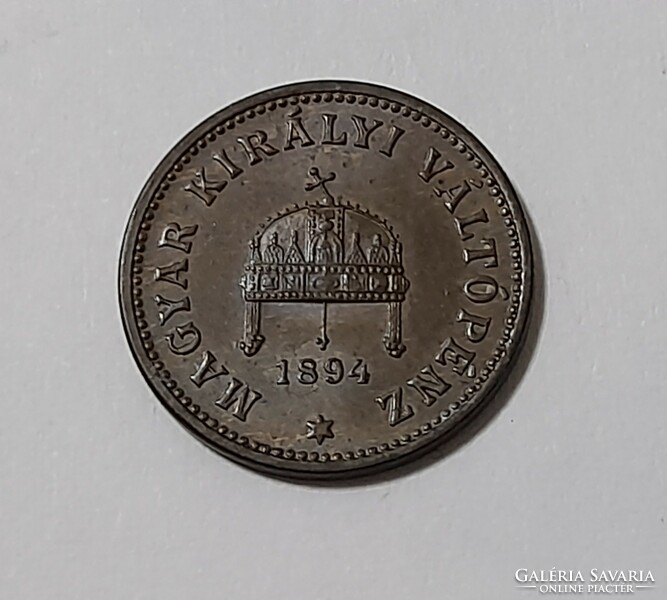 I recommend it for collection! 1 Penny 1894 oz.