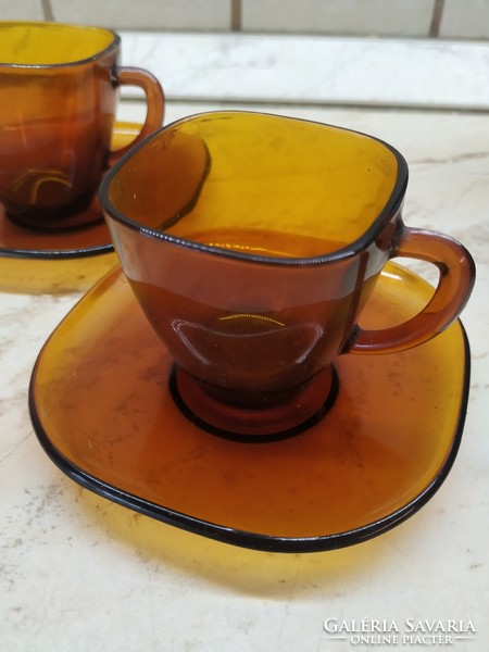 Salmon colored coffee set for sale!