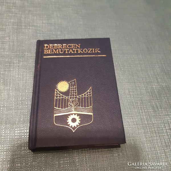 Debrecen presents the 1987 mini-book, beautiful