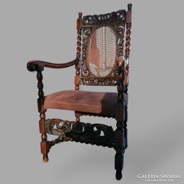 Neo-Renaissance armchair