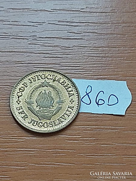 Yugoslavia 20 para 1981 brass 860