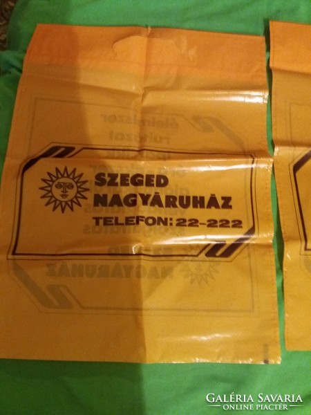 Retro Sunlight Szeged department store advertising bag bag by piece according to the pictures