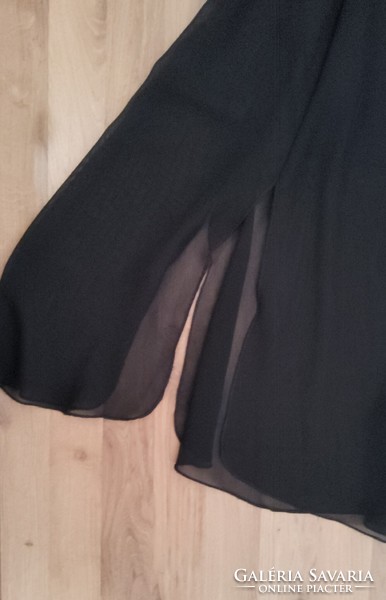 Women's black muslin skirt size 48