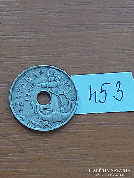 Spain 50 cm 1949 copper-nickel francisco franco 453