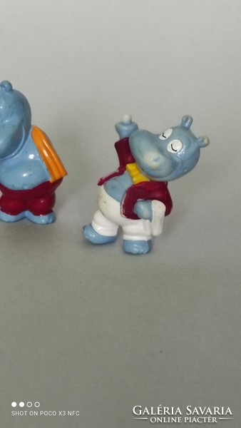 Kinder víziló gyűjteménybe is 7 darab együtt happy hippos