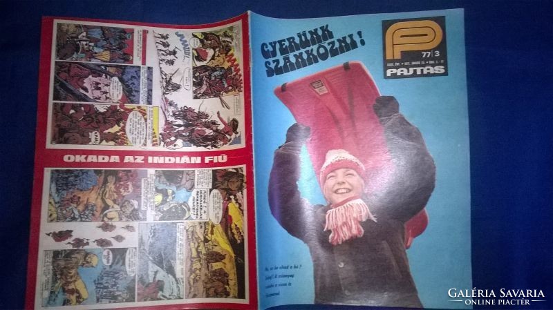 Pajtás újság 1977/3. - január 20. - Retro gyermek hetilap