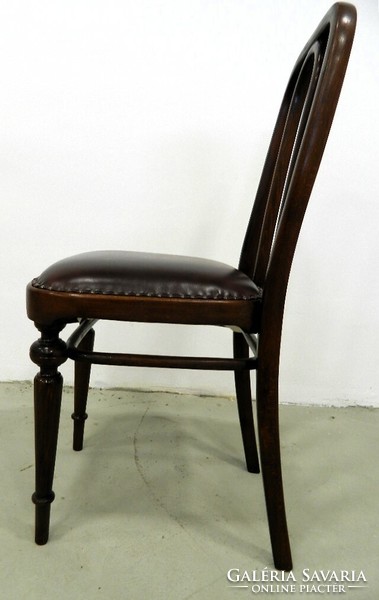 Eredeti antik bécsi Thonet bőr szék ( J&J Kohn )