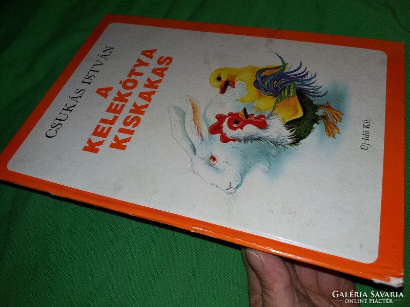 1990.Csukás István : A kelekótya kiskakas mesekönyv Cakó Ferenc rajzaival képek szerint ZRÍNYI