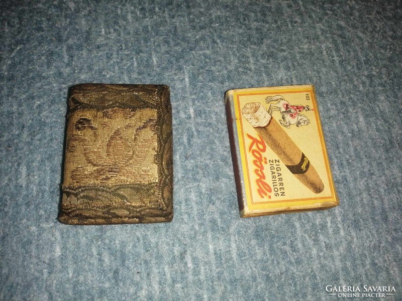 Old matchbox with old matchbox (a5)