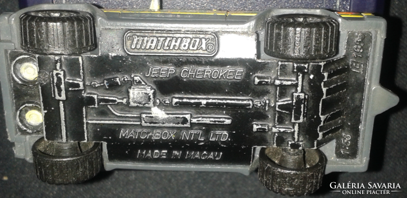 Matchbox Jeep Cherokee 1986 Made in Macau
