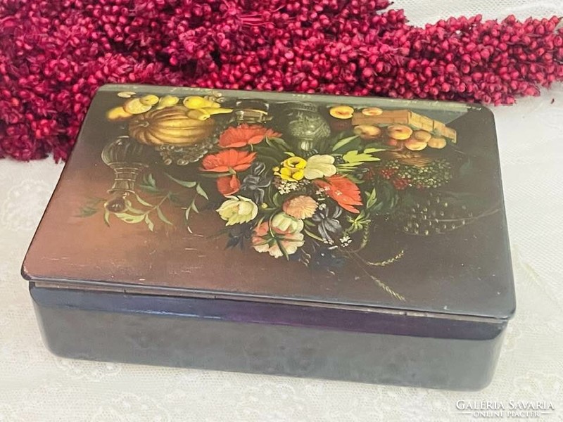 Fedoskino Russian lacquer box..