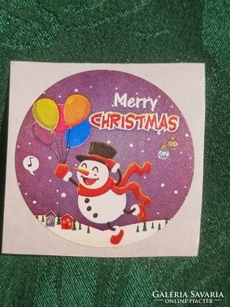 Christmas decor sticker 10 pcs in one
