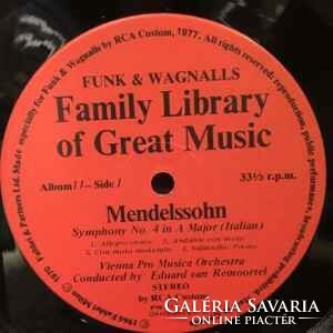 Mendelssohn - The Italian - Fourth Symphony / Music From A Midsummer Night's Dream (LP, Album)