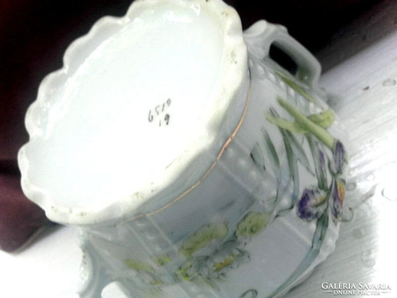Art Nouveau sugar bowl sugar - fabulous - art&decoration