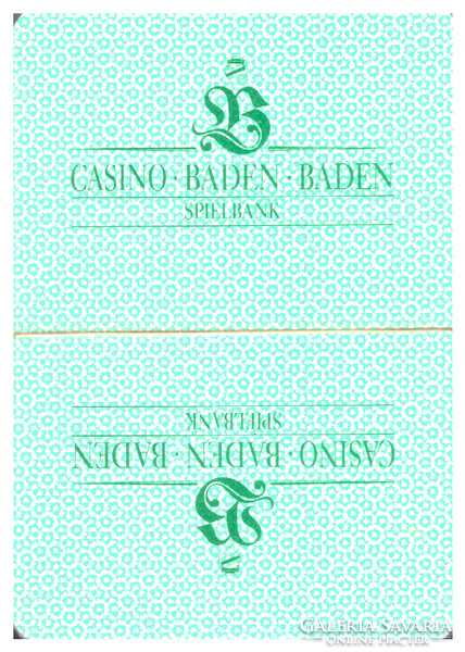 37. French card Genoese card image 52 cards ass stuttgart casino baden-baden in unopened packaging