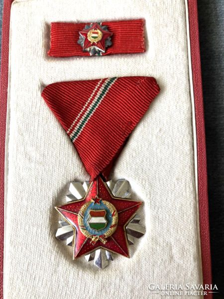 Medal for Socialist Homeland with miniature in box