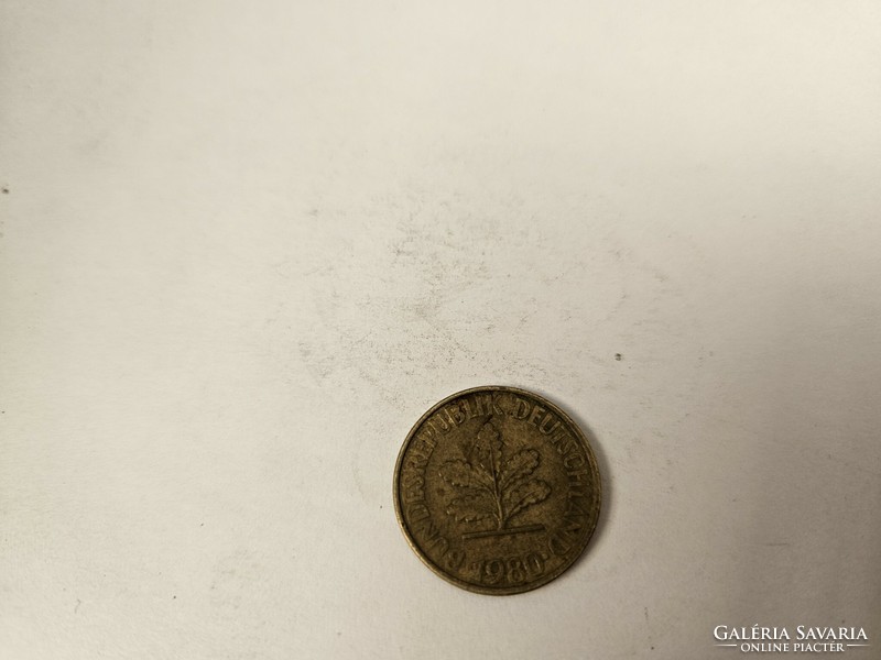 1980-as 10 Pfennig F