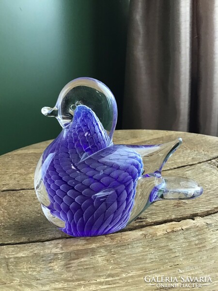 Old Murano glass bird