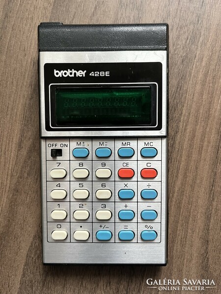 Brother 428e Japanese calculator 1980