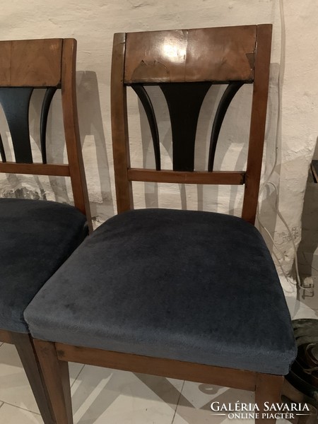 2 old Biedermeier chairs